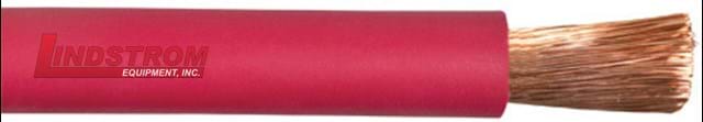 04624 1/0X25'  CABLE RED