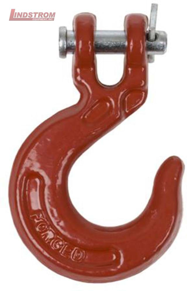 3/8" CLEVIS SLIP HOOK-GRADE 43, ZINC PLT